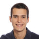 Photo: Profile picture of student Juan Pedro Díaz Martinez, black shirt, short dark hair