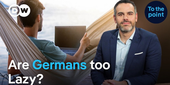Thumbnail of a Video: Javier Arguedas hosts the talk show "to the point" on Deutsche Welle, toda's topic is "Are Germans too Lazy?"